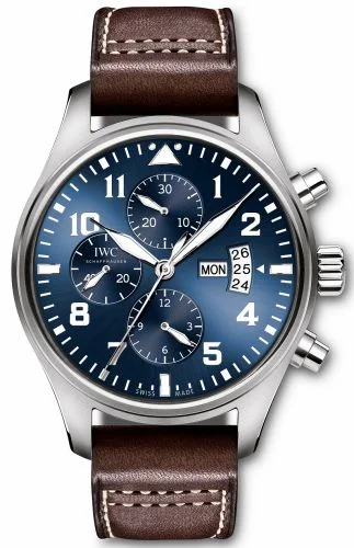 IWC Pilot's Watch Chronograph Stainless Steel / Le Petit Prince / Strap IW3777-06 (3777-06, IW377706)